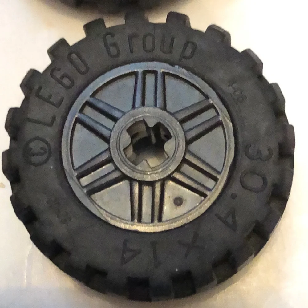 LEGO Tires Large LEGO Wheels LEGO Rubber Tires with gray rims  #9 big LEGO TIRES